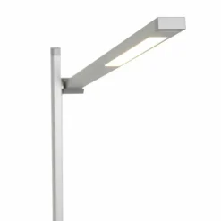 Lampadaire Steinhauer Stekk LED Acier inoxydable, Blanc, 1 lumière