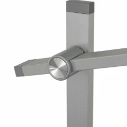 Lampadaire Steinhauer Stekk LED Acier inoxydable, Blanc, 1 lumière