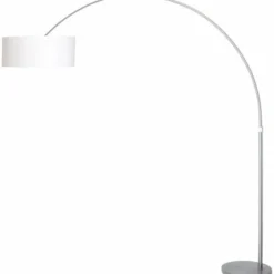 Lampadaire Steinhauer STRESA Acier inoxydable, 1 lumière