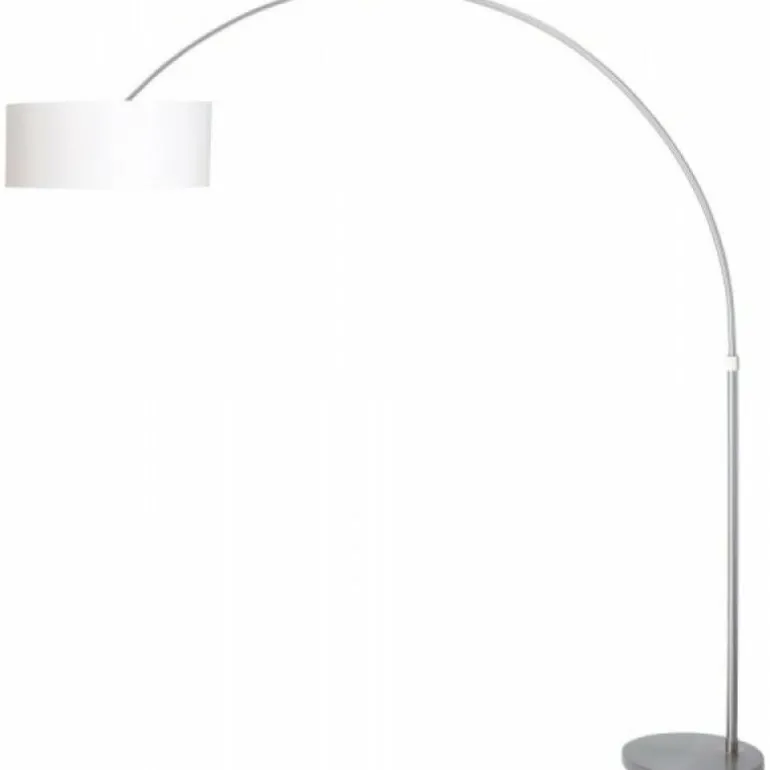 Lampadaire Steinhauer STRESA Acier inoxydable, 1 lumière