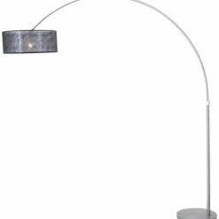 Lampadaire Steinhauer STRESA Acier inoxydable, 1 lumière