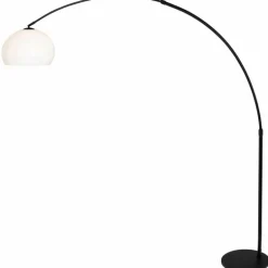 Lampadaire Steinhauer Stresa Noir, 1 lumière