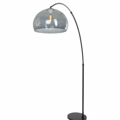 Lampadaire Steinhauer Stresa Noir, 1 lumière