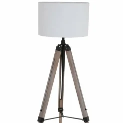Lampadaire Steinhauer Triek Bois clair, Noir, 1 lumière