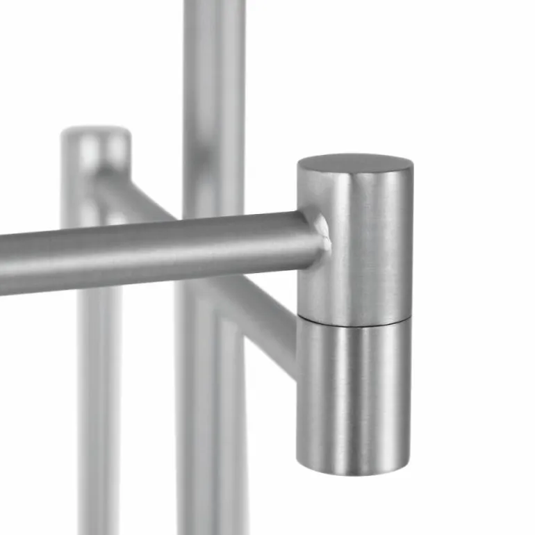 Lampadaire Steinhauer Turound LED Acier brossé, 2 lumières