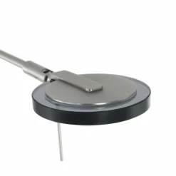 Lampadaire Steinhauer Turound LED Acier brossé, 2 lumières