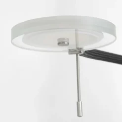 Lampadaire Steinhauer Turound LED Acier brossé, 1 lumière