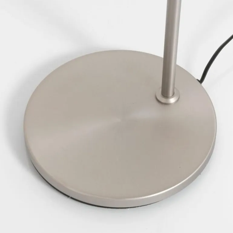 Lampadaire Steinhauer Turound LED Acier brossé, 1 lumière