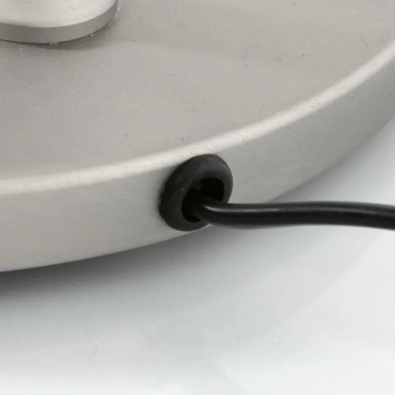 Lampadaire Steinhauer Turound LED Acier brossé, 1 lumière