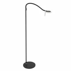 Lampadaire Steinhauer Turound LED Noir, 1 lumière