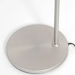 Lampadaire Steinhauer Turound LED Acier brossé, 1 lumière