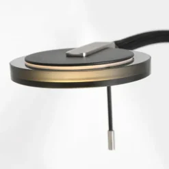 Lampadaire Steinhauer Turound LED Noir, 1 lumière