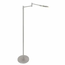 Lampadaire Steinhauer Turound LED Acier brossé, 1 lumière