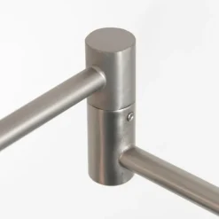 Lampadaire Steinhauer Turound LED Acier brossé, 1 lumière