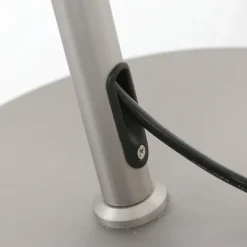 Lampadaire Steinhauer Turound LED Acier brossé, 1 lumière