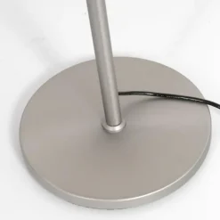 Lampadaire Steinhauer Turound LED Acier brossé, 1 lumière