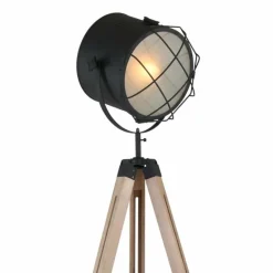 Lampadaire Steinhauer Twaki Noir, 1 lumière