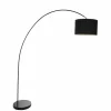 Lampadaire Steinhauer Twaki Noir, 1 lumière