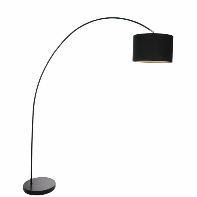 Lampadaire Steinhauer Twaki Noir, 1 lumière