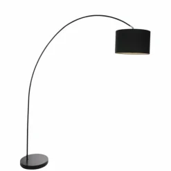 Lampadaire Steinhauer Twaki Noir, 1 lumière
