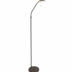Lampadaire Steinhauer Zenith LED Acier inoxydable, 1 lumière