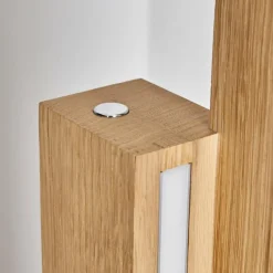 Lampadaire Tejedor LED Écru, 2 lumières