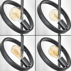 Lampadaire Theareabarivat Anthracite, 3 lumières