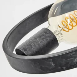 Lampadaire Theareabarivat Anthracite, 3 lumières