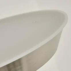 Lampadaire Theron LED Nickel mat, 1 lumière, Télécommandes