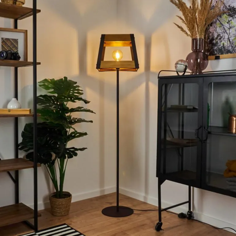 Lampadaire Tiflis Noir, 1 lumière