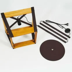 Lampadaire Tiflis Noir, 1 lumière