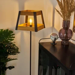 Lampadaire Tiflis Noir, 1 lumière