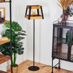 Lampadaire Tiflis Noir, 1 lumière