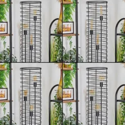 Lampadaire Tobuna Noir, 3 lumières