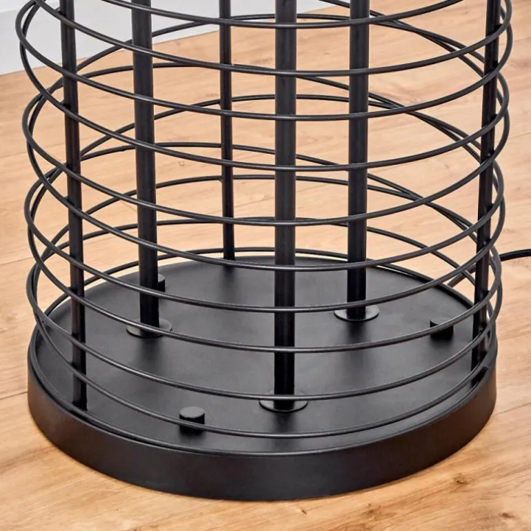 Lampadaire Tobuna Noir, 3 lumières