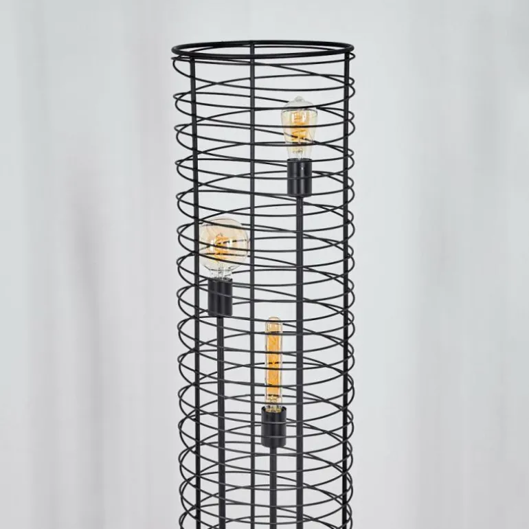 Lampadaire Tobuna Noir, 3 lumières