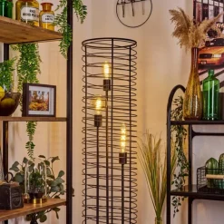 Lampadaire Tobuna Noir, 3 lumières