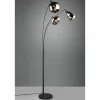 Lampadaire Trio Lumina Noir, 3 lumières