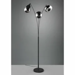 Lampadaire Trio Lumina Noir, 3 lumières