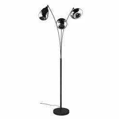 Lampadaire Trio Lumina Noir, 3 lumières