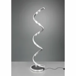 Lampadaire Trio-Leuchten Yara LED Nickel mat, 1 lumière
