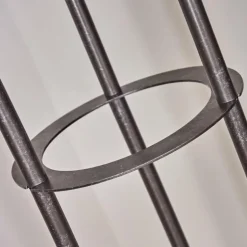 Lampadaire Tyldom Argent Oxydé, 3 lumières