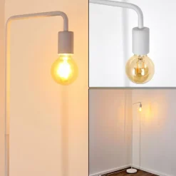 Lampadaire Valocolla Blanc, 1 lumière