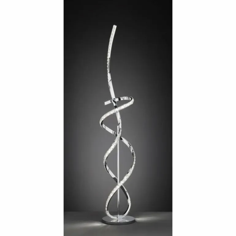 Lampadaire Wofi ABRO LED Chrome, 1 lumière