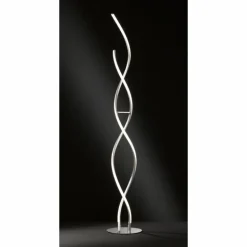 Lampadaire Wofi BONNEY LED Nickel mat, 1 lumière