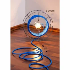 Lampadaire Zavaluce Arianna Chrome, 1 lumière