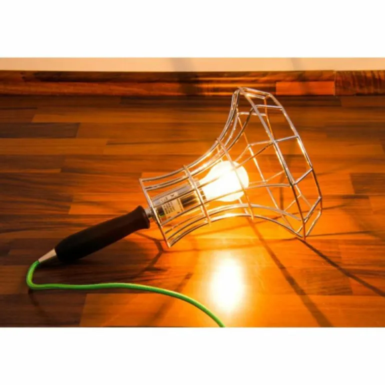 Lampadaire Zavaluce Lady Cage Chrome, 8 lumières