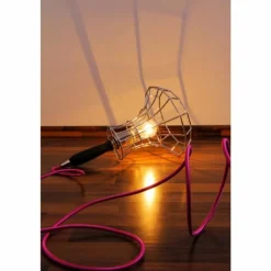 Lampadaire Zavaluce Lady Cage Chrome, 1 lumière