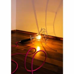 Lampadaire Zavaluce Lady Cage Chrome, 1 lumière