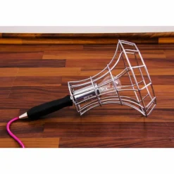 Lampadaire Zavaluce Lady Cage Chrome, 1 lumière